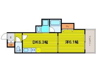 CLAIR TOWERの物件間取画像